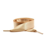 1Pair 2 CM Width Satin Shoe laces Flat Silk Ribbon ShoeLaces Boots Sneakers ShoeLace 19 Colors Length 80CM 100CM 120CM S-1