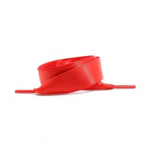1Pair 2 CM Width Satin Shoe laces Flat Silk Ribbon ShoeLaces Boots Sneakers ShoeLace 19 Colors Length 80CM 100CM 120CM S-1